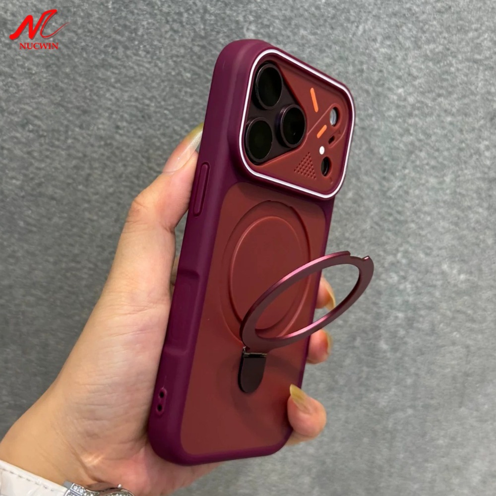 Phone Ring Holder - Fashion Solid Color Ring Holder Magnetic