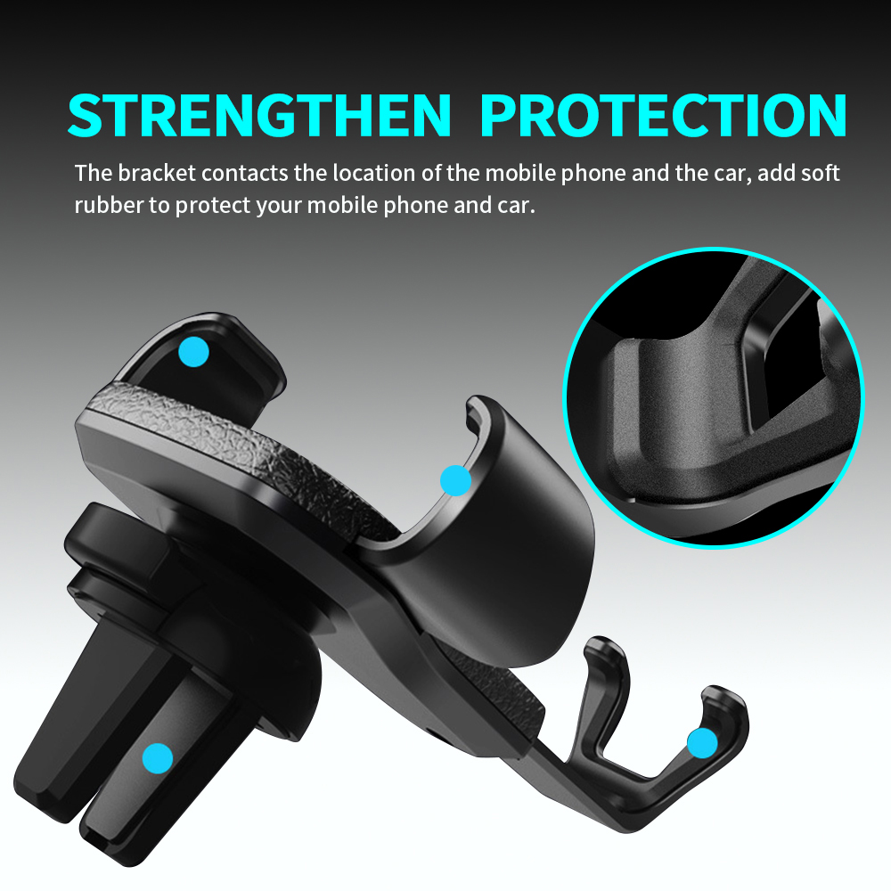 Gravity Air Vent Car Phone Hol - огляд і ціна Phone Accessories Logo