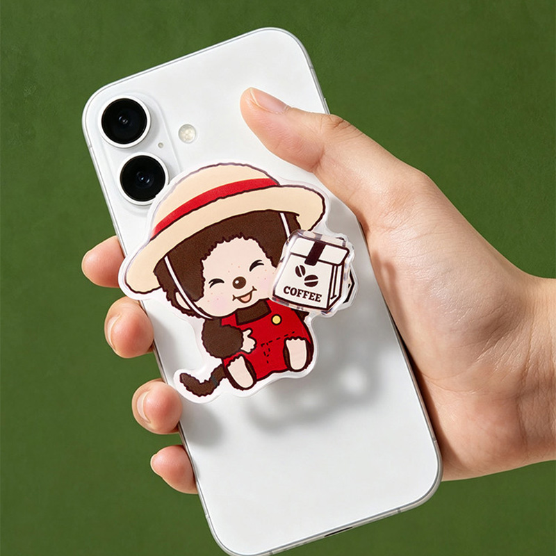 Kawaii Monchhichi Coffee Farm  - огляд і ціна Pop Socket Grip