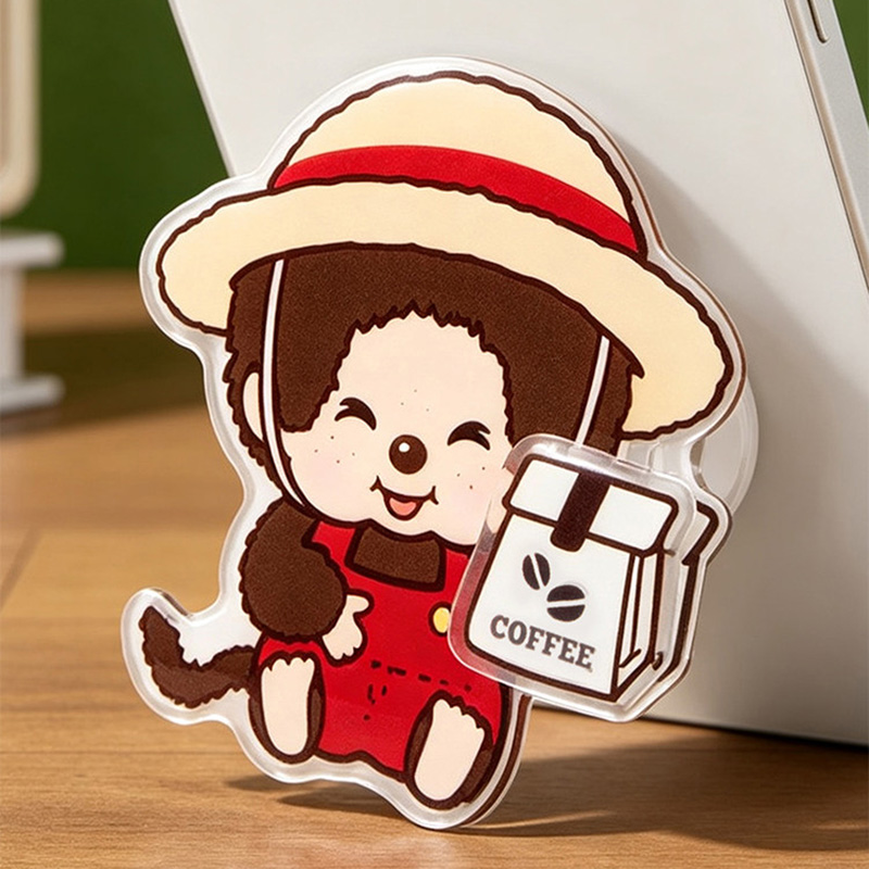 Kawaii Monchhichi Coffee Farm  - огляд і ціна Pop Socket Grip
