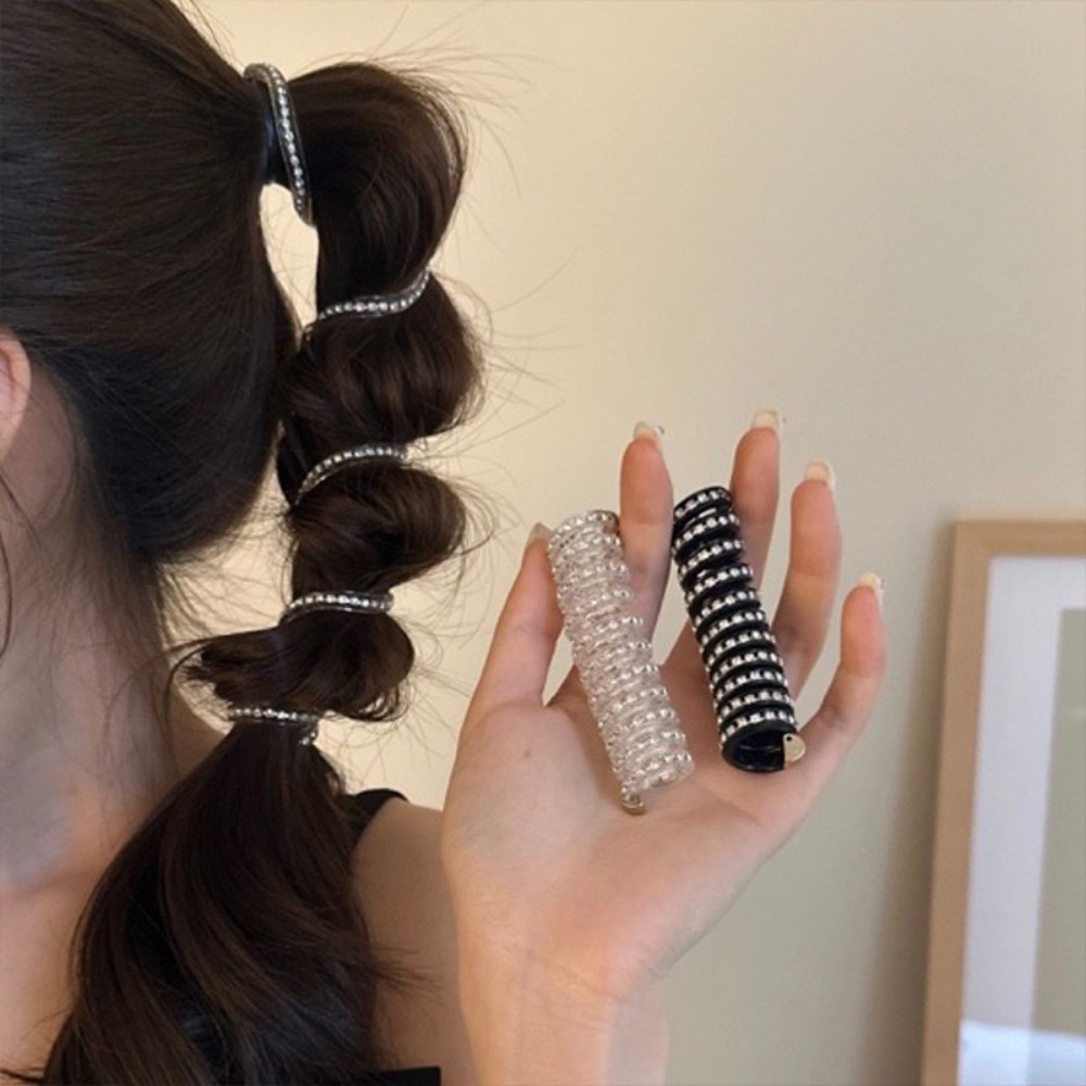 Rhinestone Telephone Line Hair - огляд і ціна Phone Accessories In China