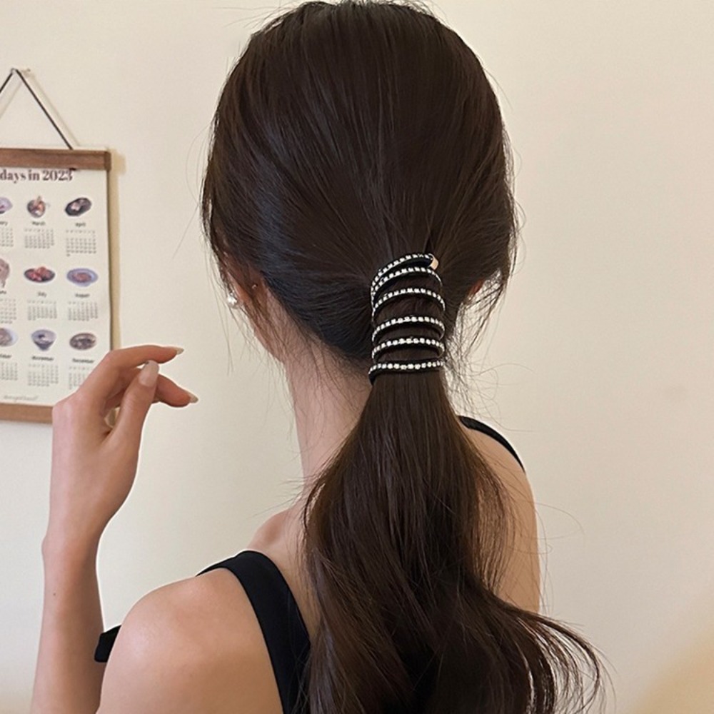 Rhinestone Telephone Line Hair - огляд і ціна Phone Accessories In China
