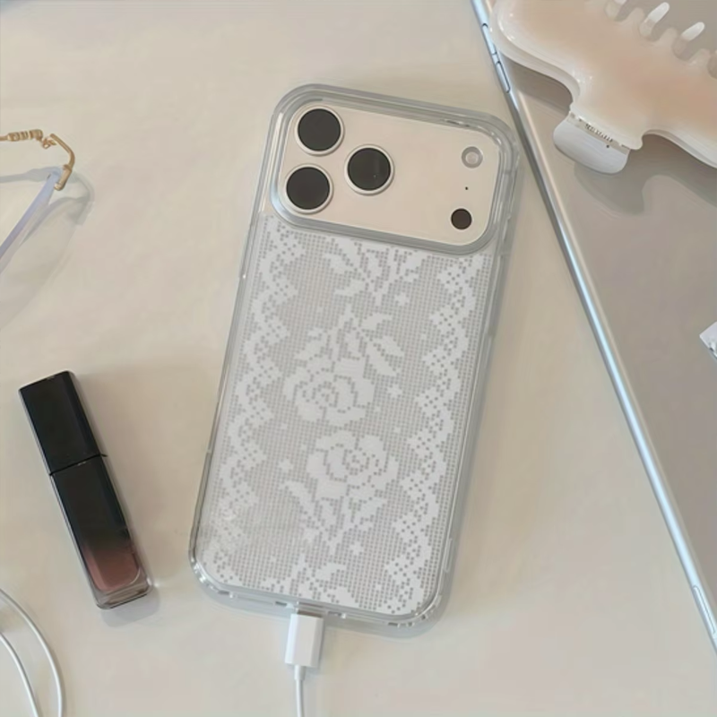 Korean Romantic White Lace Ros - огляд і ціна Phone Accessories List