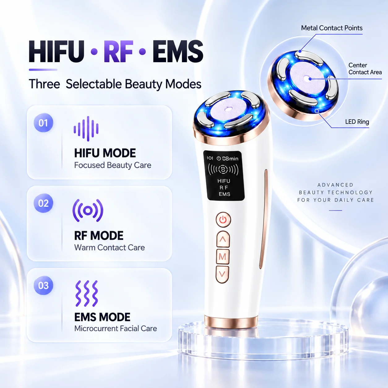4 In 1 HIFU RF EMS Facial Beau - огляд і ціна Phone Accessories Uk