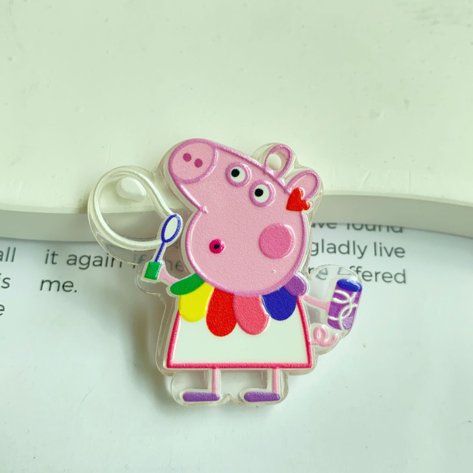 Hanging hole bright oil emboss - огляд і ціна Phone Accessories Diy