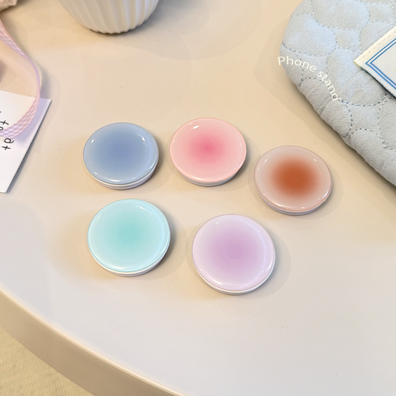 Ins Style Gradient Phone Grip  - огляд і ціна Phone Accessories And Gadgets