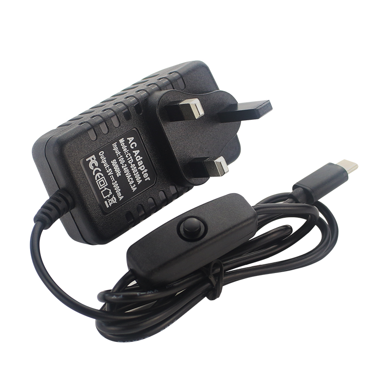 5V 3A Power Supply with ON/OFF - огляд і ціна Phone Accessories Uk