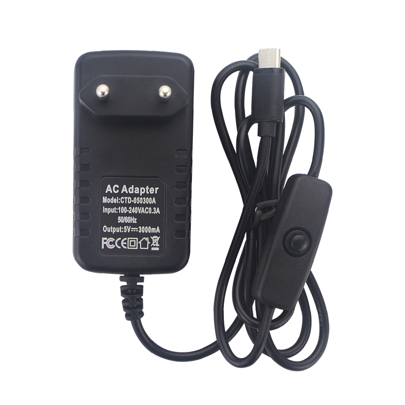 5V 3A Power Supply with ON/OFF - огляд і ціна Phone Accessories Uk