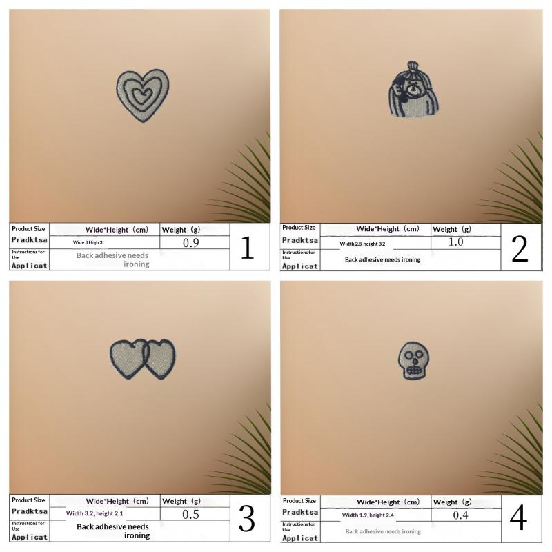 1Set Heart Cat Skull Birds Emb - огляд і ціна Phone Accessories Diy