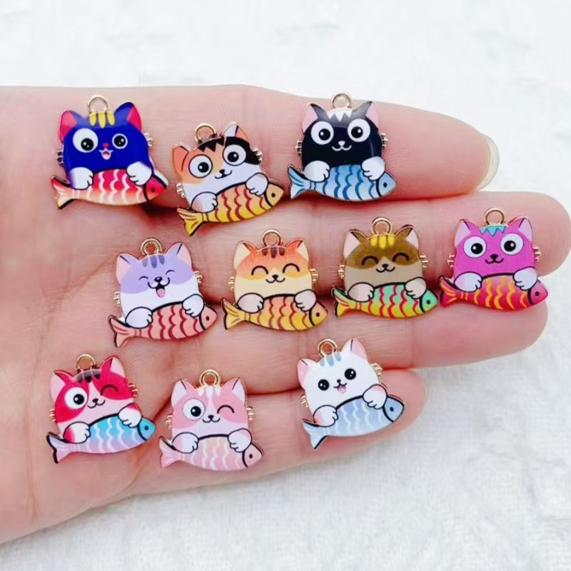 10pcs cross-border cartoon cut - огляд і ціна Phone Accessories Diy