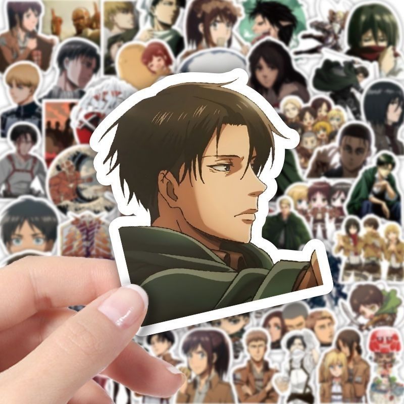 60Pcs Attack on Titan Anime St - огляд і ціна Phone Accessories Diy