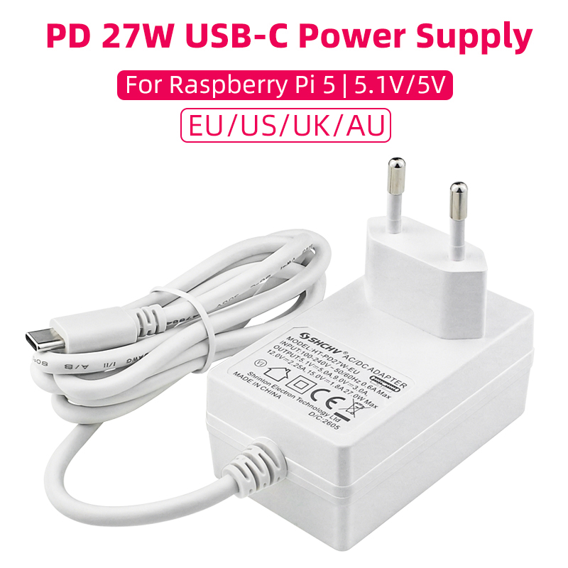 Raspberry Pi 5 5.1V 5A Power S - огляд і ціна Phone Accessories Uk
