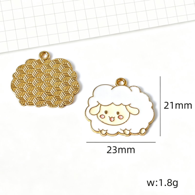 10pcs cartoon cute little anim - огляд і ціна Phone Accessories Diy