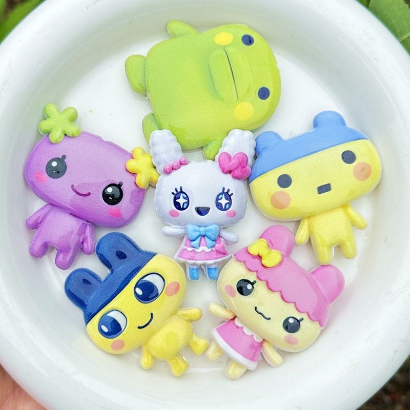 45mm Cartoon Tamagotchi double - огляд і ціна Phone Accessories Diy