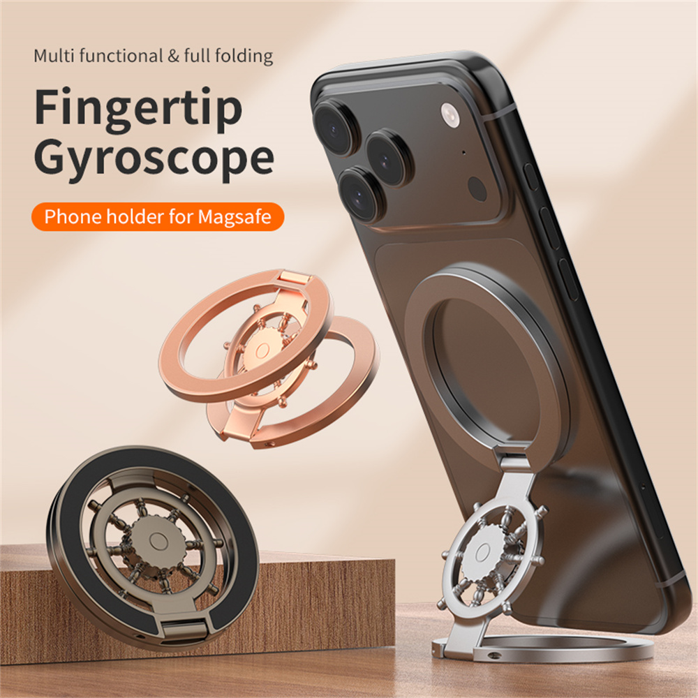 Metal Fingertip Gyroscope Magn - огляд і ціна Pop Socket Grip