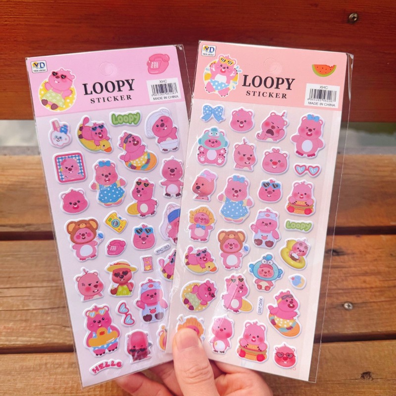 New Pororo Anime Cute Loopy 3D - огляд і ціна Phone Accessories Diy