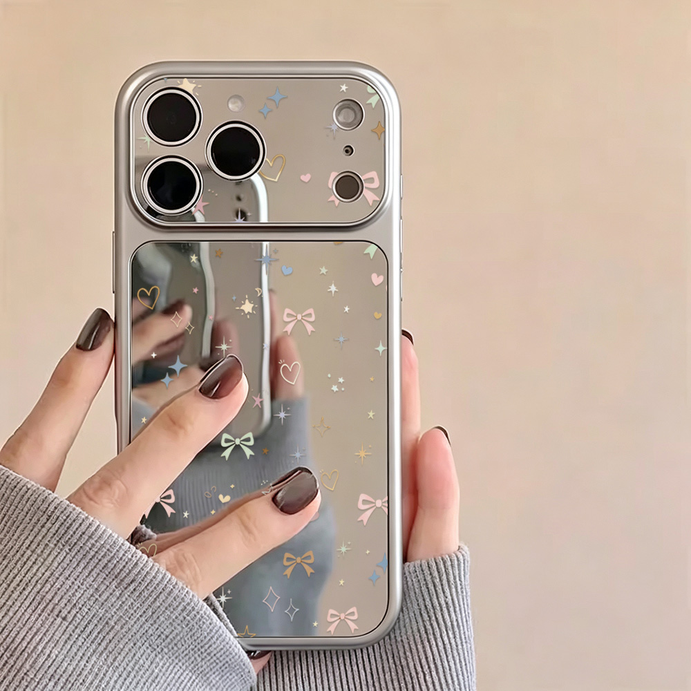 Cute Bow Love Heart Phone Case - огляд і ціна Phone Accessories List