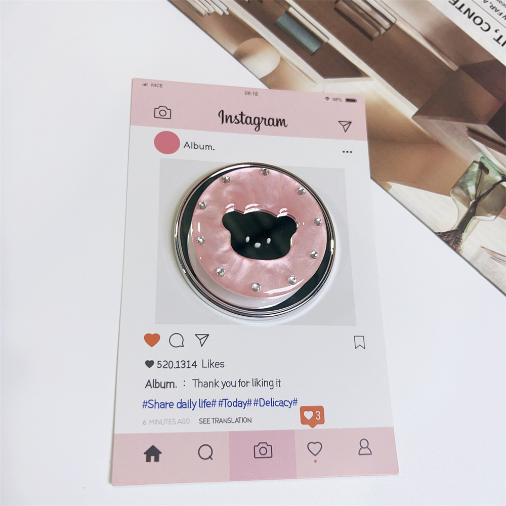 Bear Mirror Magnetic Mobile Ph - огляд і ціна Pop Socket Grip
