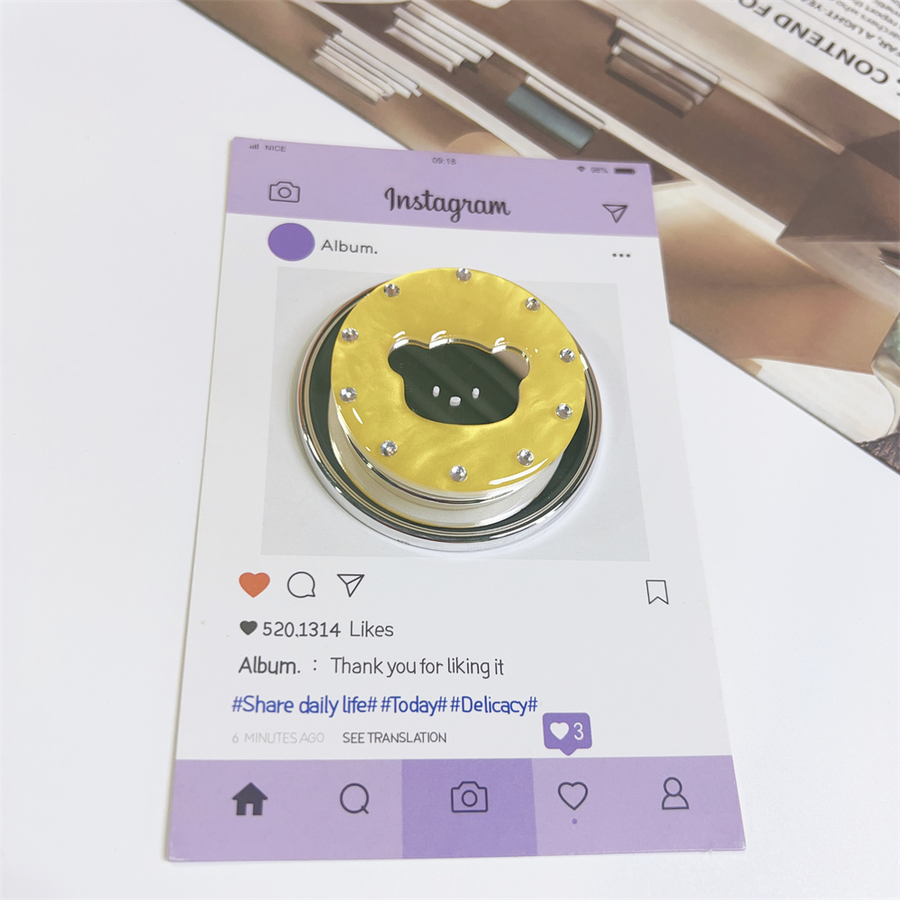 Bear Mirror Magnetic Mobile Ph - огляд і ціна Pop Socket Grip