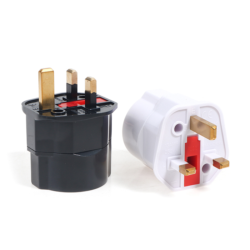 1Pc EU Euro 2 Pin To UK 3 Pin  - огляд і ціна Phone Accessories Uk