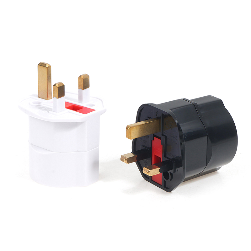 1Pc EU Euro 2 Pin To UK 3 Pin  - огляд і ціна Phone Accessories Uk