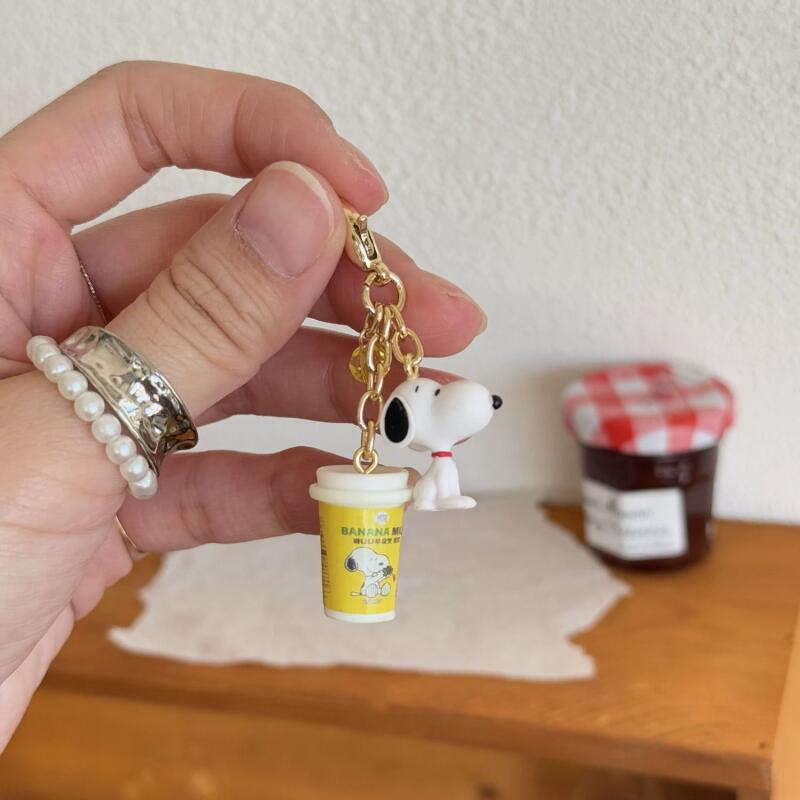 New Snoopy Pendant Kawaii Cart - огляд і ціна Phone Accessories In China